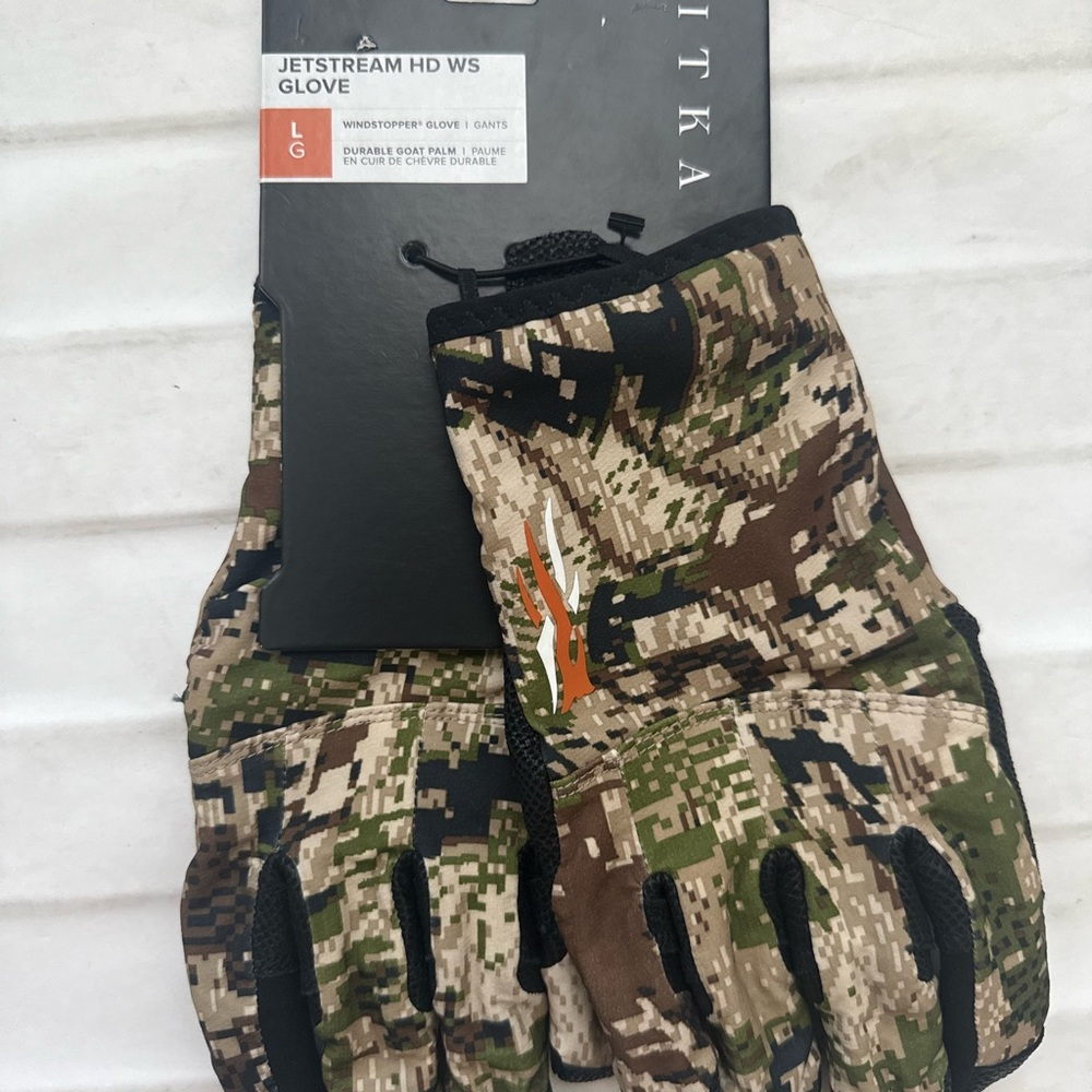 Sitka Jetstream HD WS Camouflage Gloves